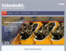 Tablet Screenshot of colombospa.com